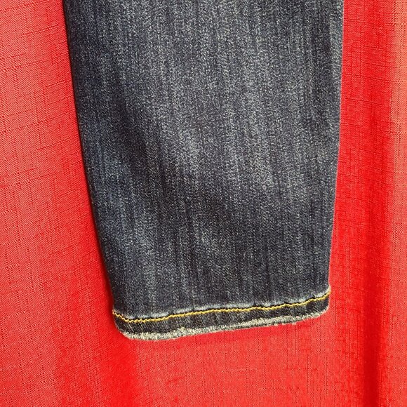 Skinny Fit Women's Jeans Distressed Blue Size 34 - Picture 10 of 16